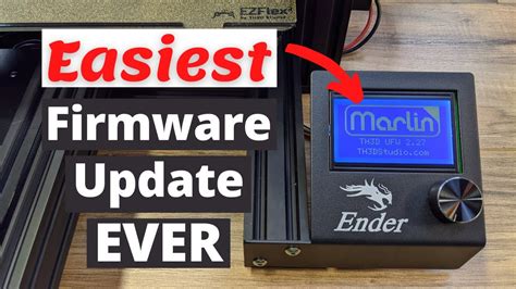 I covered. . Creality ender 3 s1 firmware update